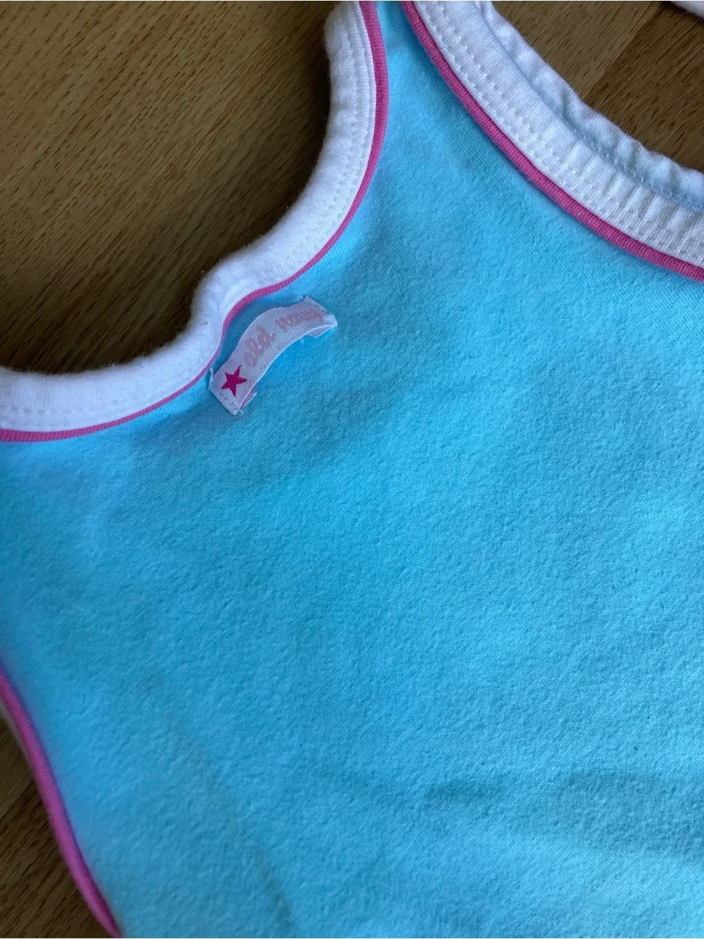 Old Navy Y2K Girls Tank Tops in Light Blue and Light Pink